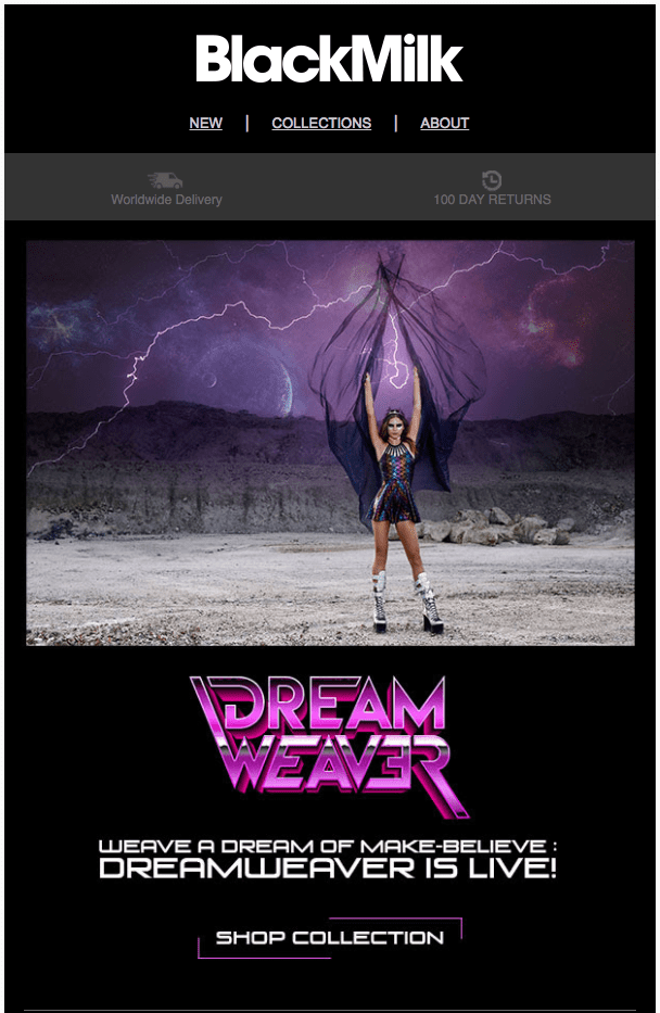 Email marketing product launch